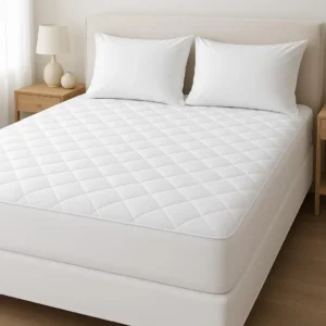 Waterproof Bamboo Mattress Protector – Hypoallergenic, Breathable, Fitted Sheet Design, Noise-Free Protection - Image 11