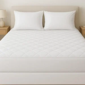 Waterproof Bamboo Mattress Protector – Hypoallergenic, Breathable, Fitted Sheet Design, Noise-Free Protection - Image 12