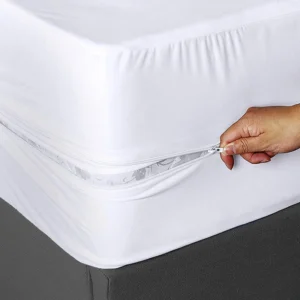 Fully Zippered Waterproof Mattress Protector Encasement – Bed Bug Proof, Anti-Allergy & Deep Fit - Image 6