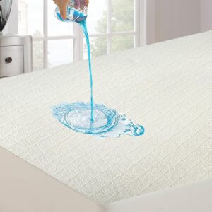 3D Air Layer Bamboo Fabric Mattress Topper Pad – Cooling, Breathable & Hypoallergenic Comfort | Multiple Sizes - Image 3